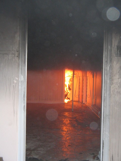Live fire training on Dowlin Forge Road 2005.
